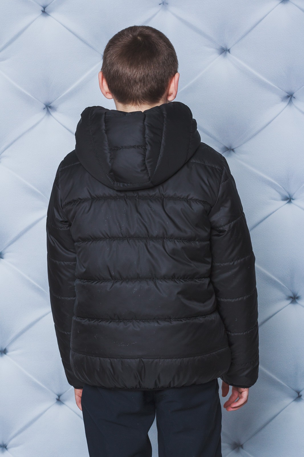 Куртка для мальчика демисезонная черная 235/9 купить