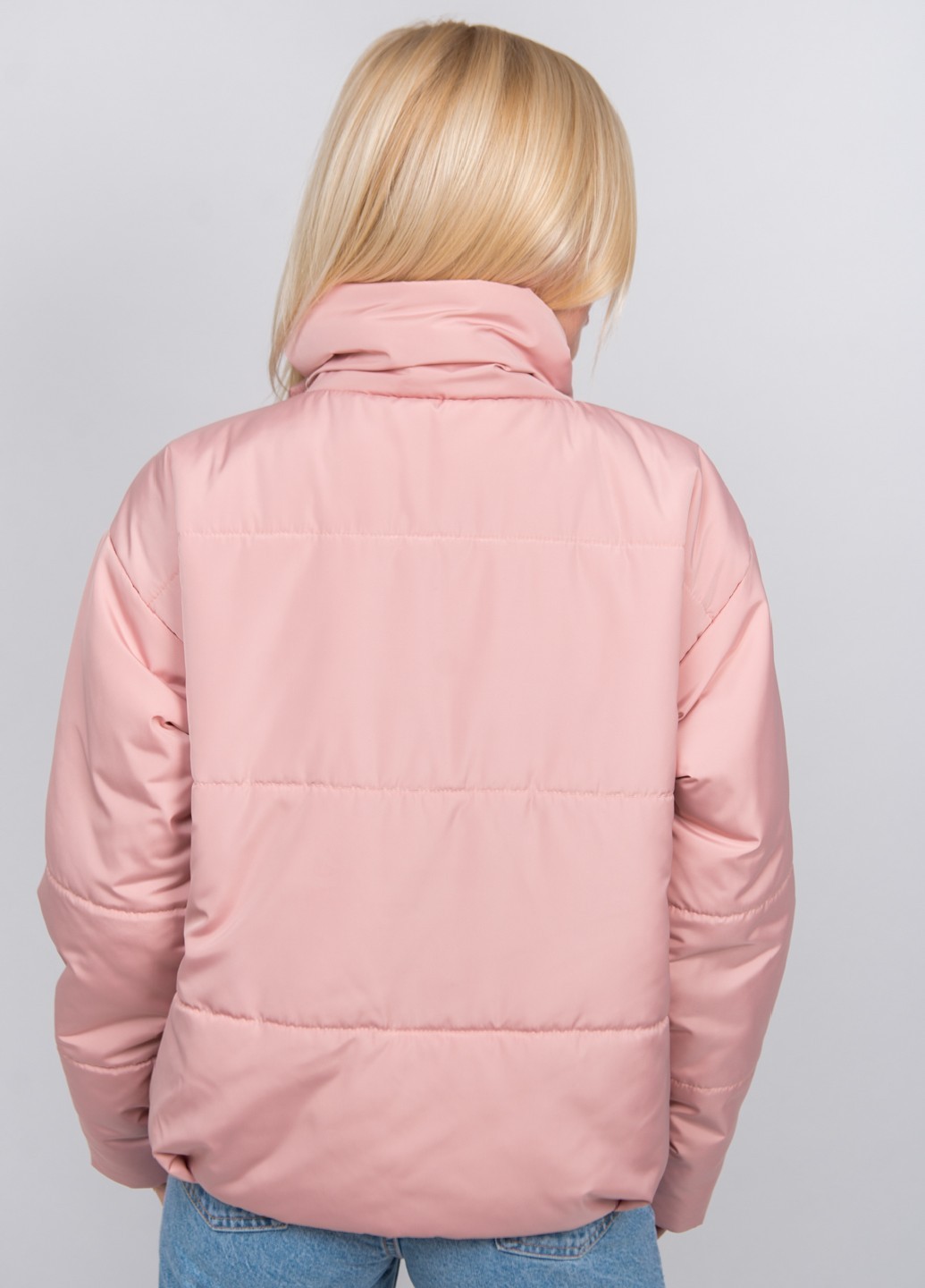 Куртка женская демисезонная пудра 280/104 в интернет-магазине
