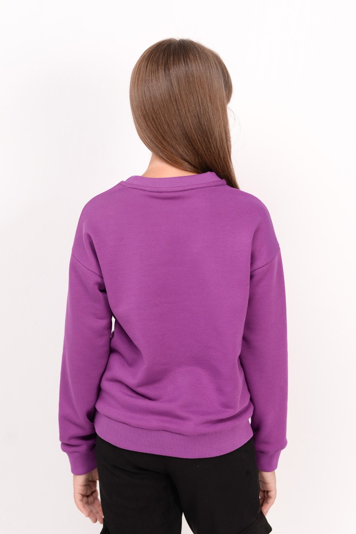 Свитшот для девочки фиолет 02481 цена