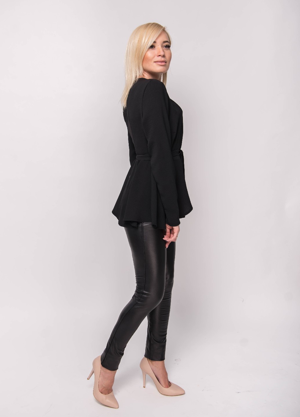 Блуза женская черная 02503 цена