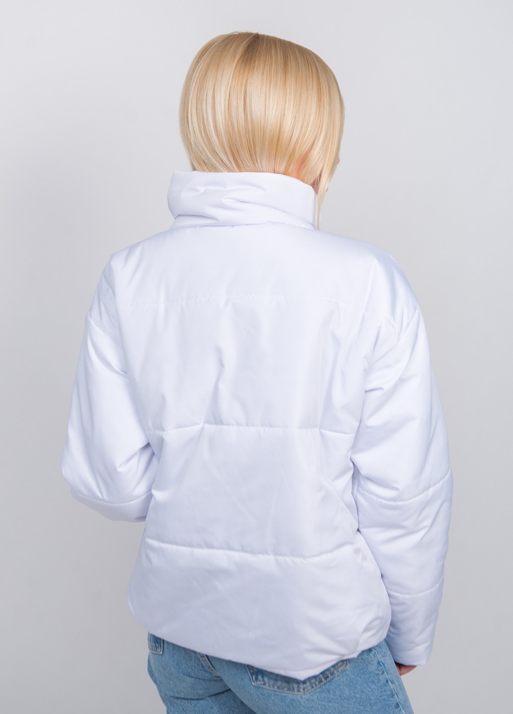 Куртка женская демисезонная белая 280/107 в интернет-магазине