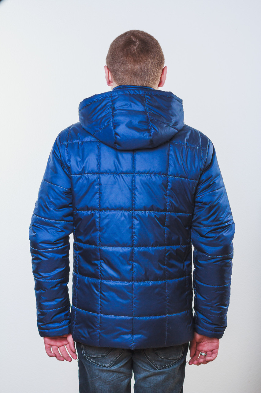 Куртка мужская на синтепоне темно-синяя 64/12 цена