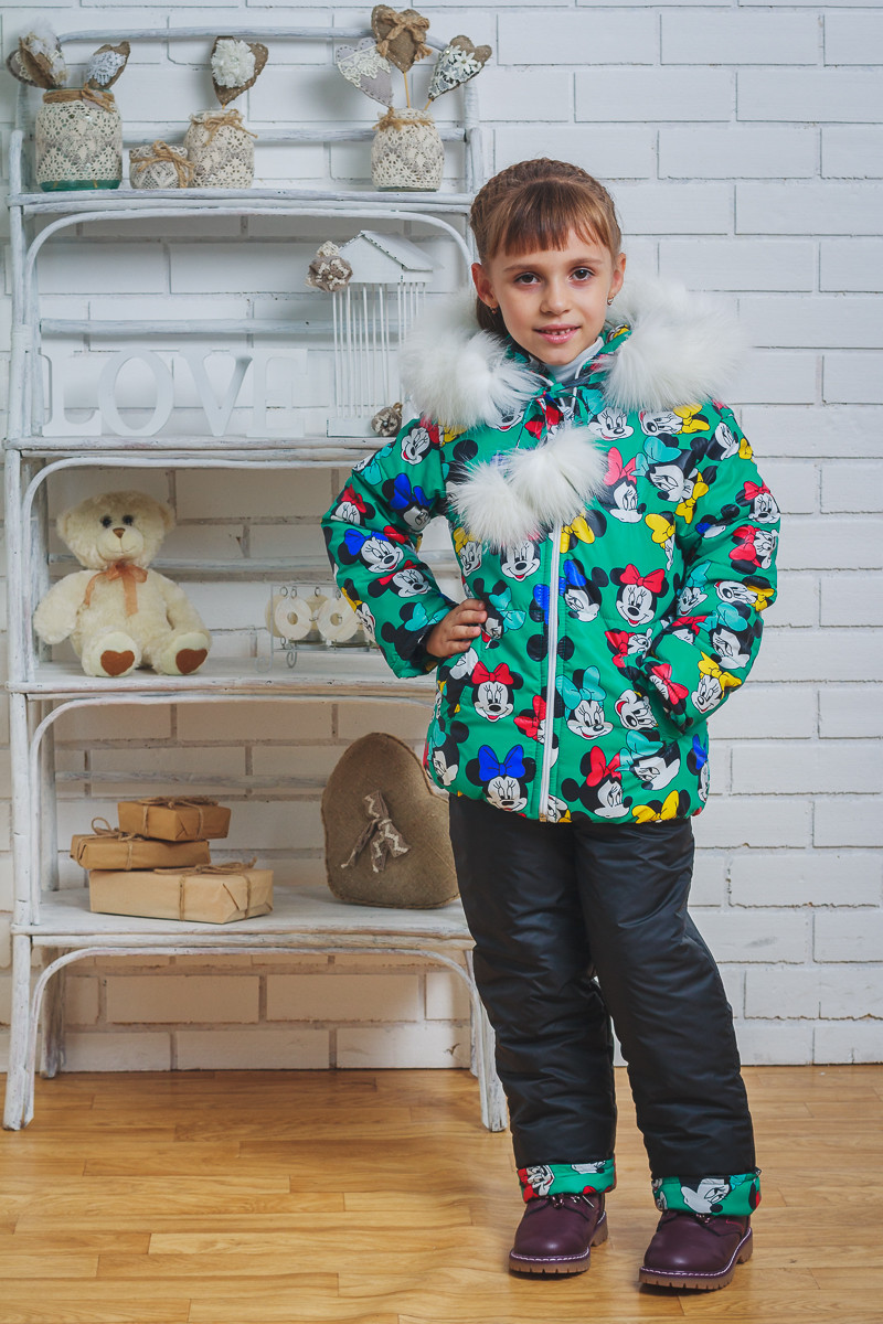Зимний детский костюм брюки+куртка 81/24 цена