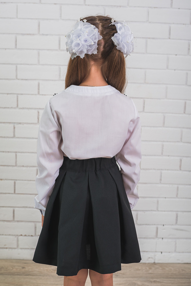 Блузка для девочки с рюшами 01231 цена