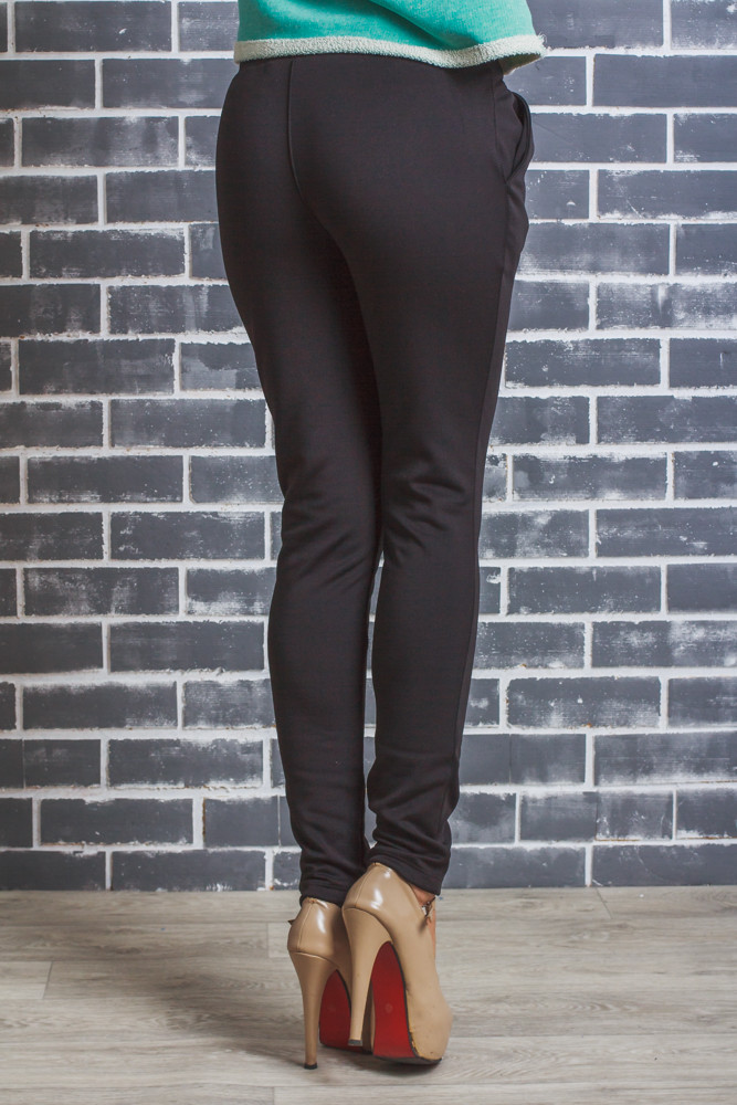 Стильные женские  брюки с начесом 01346 в интернет-магазине