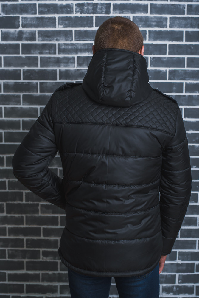 Мужская куртка зимняя черная 134/9 цена