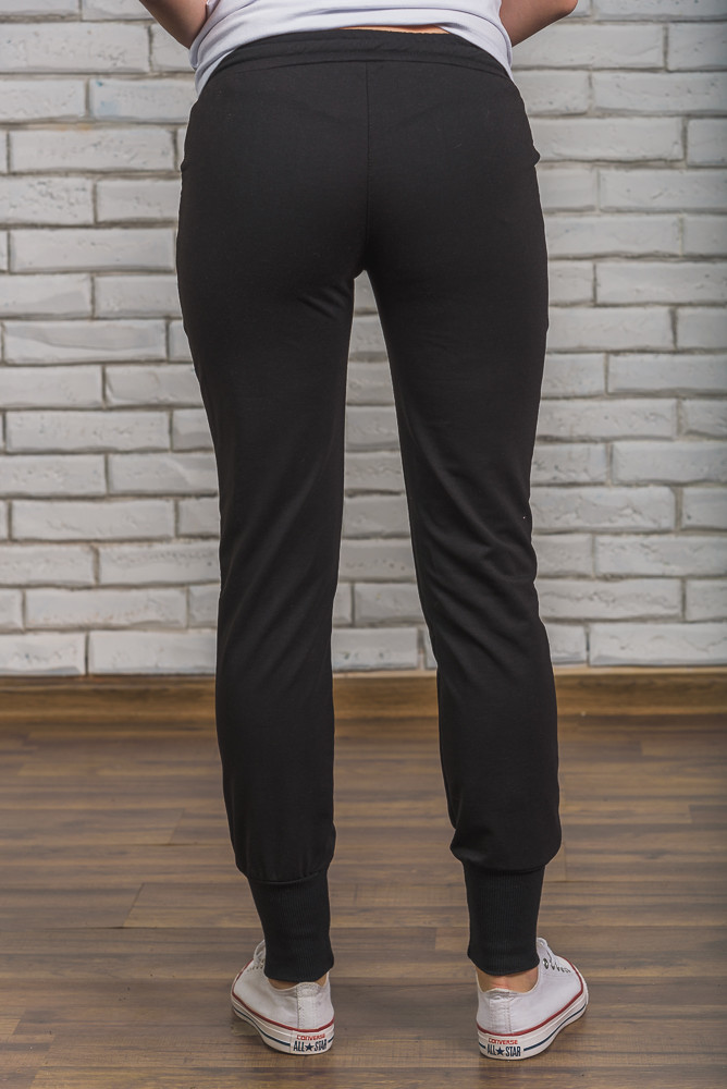 Женские спортивные штаны черные 01475 цена 1