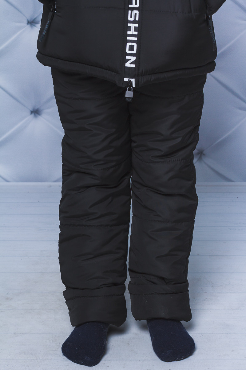 Детский зимний комплект штаны и куртка черный 192/109 цена 1
